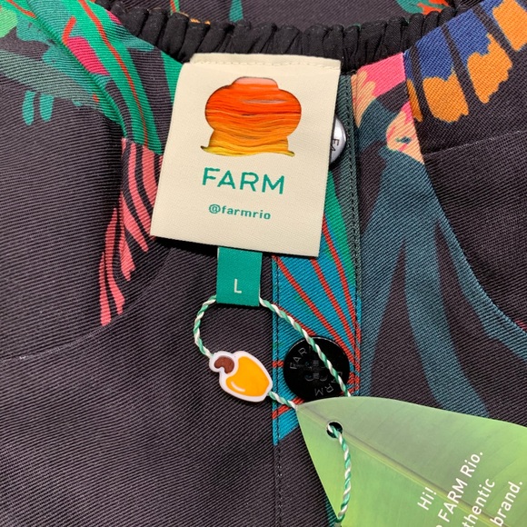 FARM RIO JUNGLE COLORS MINI DRESS - Picture 6 of 15